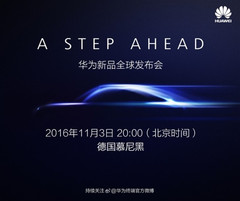 Am 3. November wird Huawei das Mate 9 offiziell vorstellen.