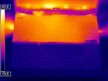 Volllast oben (Optris PI 640)