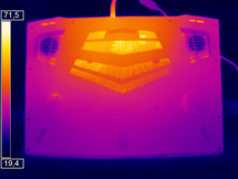 Volllast unten (Optris PI 640)