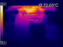 Temperatur Volllast (unten)