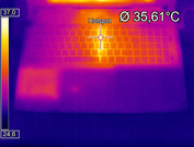Temperatur Idle (oben)