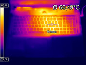 Temperatur Last (oben)