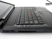 Die Tastatur zeigt hinsichtlich Layout wesentliche Unterschiede zur übrigen Thinkpad Modellpalette.