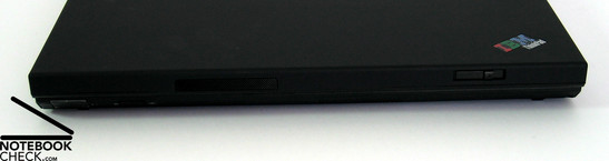 Lenovo Thinkpad T60p Anschlüsse