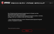Recovery Image Backup