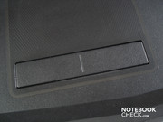 Die Tasten des Touchpads funktionieren tadellos und vermittleln ein akustisch angenehmes Feedback