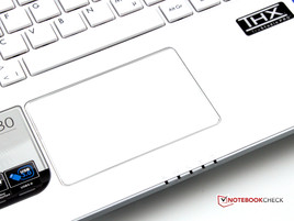 Touchpad ohne Maustasten