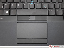 Touchpad und Trackpoint