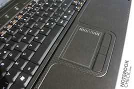Touchpad des Nexoc Osiris E705