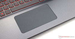 Touchpad des HP Omen 17-w110ng