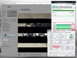 1.6 GHz @ Multi-Core-Rendering Cinebench R10