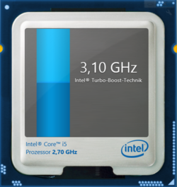 3,1 GHz maximale Turbo-Taktrate
