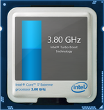Intel Turbo-Boost: Bis zu 3,7 GHz und 3,9 GHz für vier bzw. einen aktiven Kern.