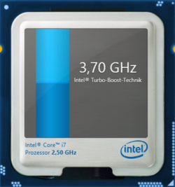 3,7 GHz maximale Turbo-Taktrate