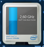 2,6 GHz maximaler Turbo Boost