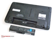 ... schafft das Notebook durch das 48 Wh Akku.