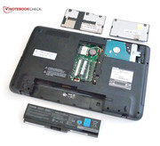 Hinter den Wartungsklappen liegen ...