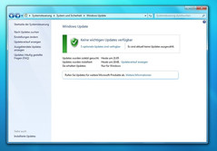 Das Updatefenster von Windows 7 entspricht bis auf Details dem von Vista