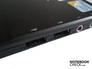 2x USB 2.0 auf der linken Seite