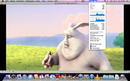 Big Buck Bunny 1080p VLC - deutlich höhere CPU Last