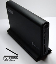 Voderseite: USB-Hub und Kartenleser