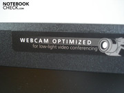 Die Webcam ist für Videokonferenzen optimiert