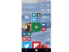 So sieht Windows 10 auf Smartphones aus (Bild: Microsoft)