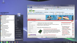 Windows 7 Home Premium (64-Bit) ist vorinstalliert
