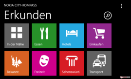 Nokia-City-Kompass mit Augmented Reality