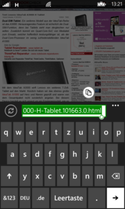 Bereits im Hochkant-Modus knapp bemessener Platz.