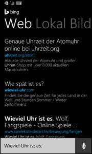 Sie beantwortet noch wenig selbst, ist aber auch eine Alpha-Version.