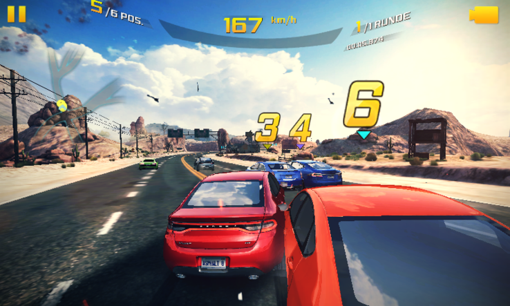 Aufwändige 3D-Games wie "Asphalt 8" sind möglich, aber leicht ruckelig.
