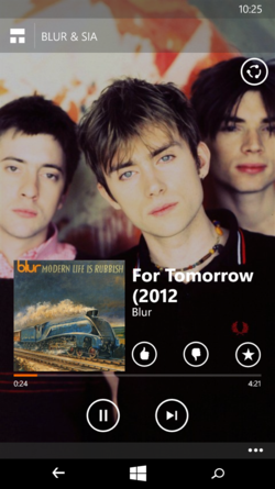 Mit MixRadio lässt sich Musik kostenlos streamen.