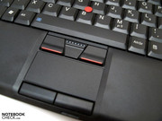 Kleines Touchpad und wie gewohnt ausgezeichneter Trackpoint