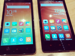 Das Xiaomi Redmi 2S (links) misst wie der Vorgänger (rechts) 4,7 Zoll (Bild: xiaomigeek)