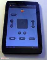 Fernbedienung im Tablet: Die App Dijit bietet leider nur wenige Funktionen