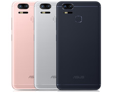 Das Asus Zenfone 3 Zoom kommt in den drei Farben Schwarz, Silber und Rose.