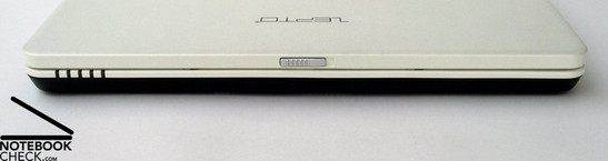 Vorderseite: keine Anschlüsse