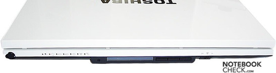Toshiba Portégé R400 Schnittstellen