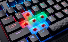 Cola und Kekskrümel haben keine Chance: Corsair stellt mechanische K68 RGB Gaming-Tastatur vor.
