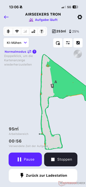 Übersicht mit Live-Fortschritt