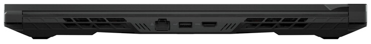 Rückseite: Gigabit-Ethernet, USB 3.2 Gen 2 (USB-A), HDMI 2.1