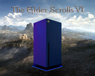 Banner für „The Elder Scrolls 6“ mit Xbox-Konsole