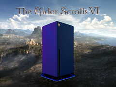Banner für „The Elder Scrolls 6“ mit Xbox-Konsole