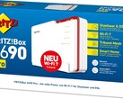Die FritzBox 5690 Pro ist ein starker WLAN-Router mit WiFi 7 auf allen drei Frequenzen