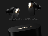 Die ersten komplett drahltosen Ohrhörer unter der OnePlus Nord-Marke zeigen sich im schicken Design. (Bild: @OnLeaks)