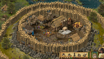 Gebäude in Stronghold: Definitive Edition.