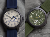 Die Modelle „Peanuts x Timex Expedition Acadia“ TW2Y84600 und TW2Y84700.