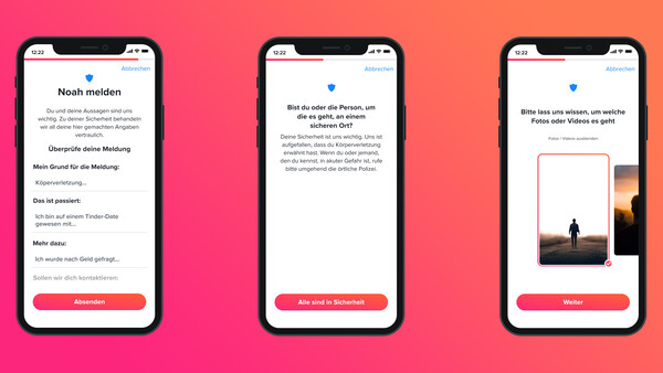 Ende Januar hatte Tinder für Deutschland ein neues Reporting-Verfahren angekündigt.