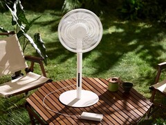 Der Ventilator lässt sich mit einer Powerbank betreiben